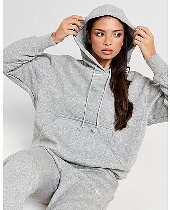 Nike Sportswear Phoenix Fleece Oversized Hoodie Hoodies Kleding dk grey heather sail maat: XS beschikbare maaten:XS S M L XL - Foto 11