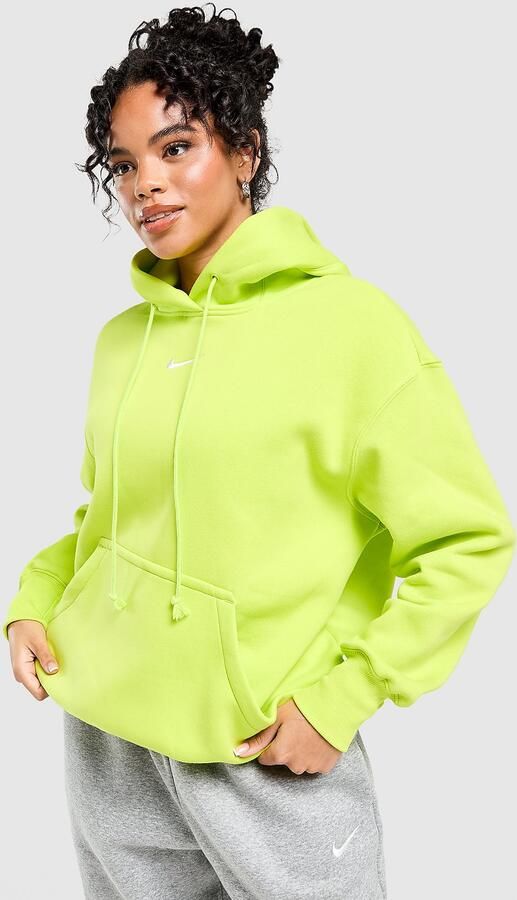 Nike Oversized hoodie voor dames Sportswear Phoenix Fleece Groen- Dames Groen