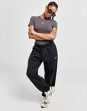 Nike Oversized joggingbroek met hoge taille voor dames Sportswear Phoenix Fleece Black- Dames Black - Foto 2
