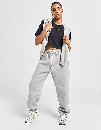 Nike Oversized joggingbroek met hoge taille voor dames Sportswear Phoenix Fleece Grijs- Dames Grijs - Foto 2