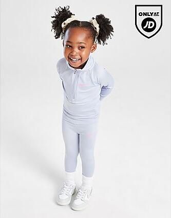 Nike Pacer 1 4 Zip Track Top Leggings Set Infant Blue Kind Blue