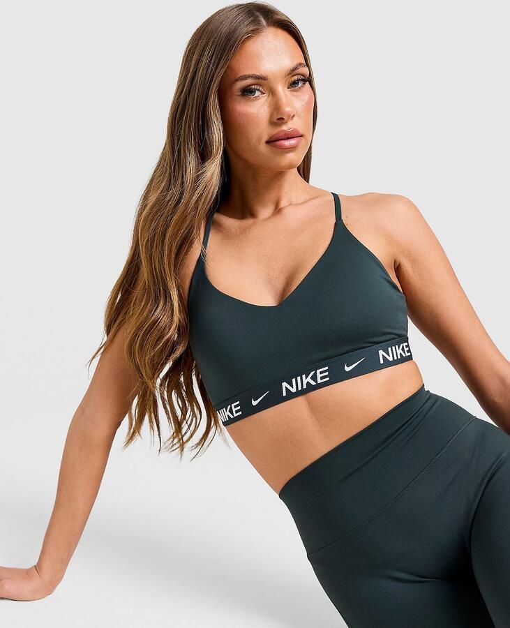 Nike Padded verstelbare sport-bh Indy Light Support Groen- Dames Groen