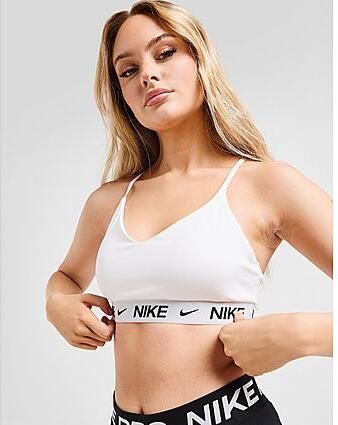 Nike Padded verstelbare sport-bh Indy Light Support White- Dames White