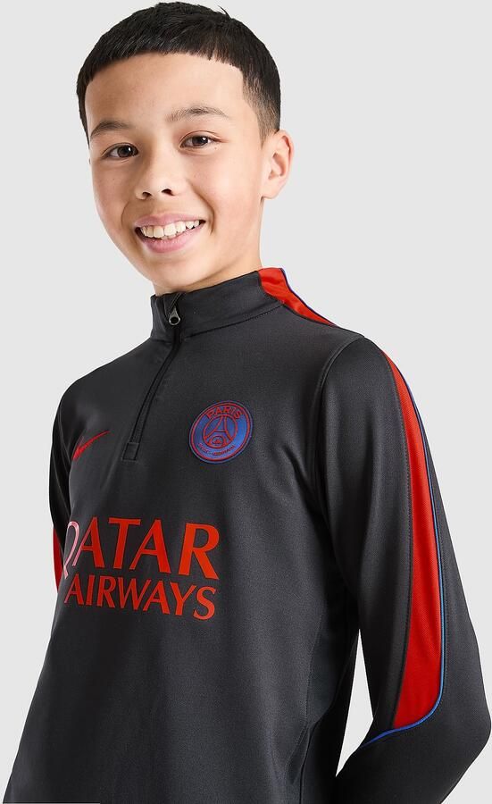 Nike Paris Saint Germain Strike Drill Top Junior Zwart Kind Zwart
