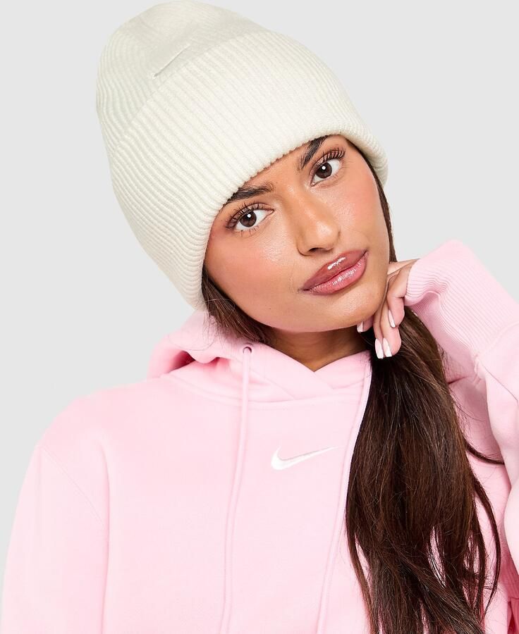 Nike Peak Premium Beanie Hat Crème- Dames Crème