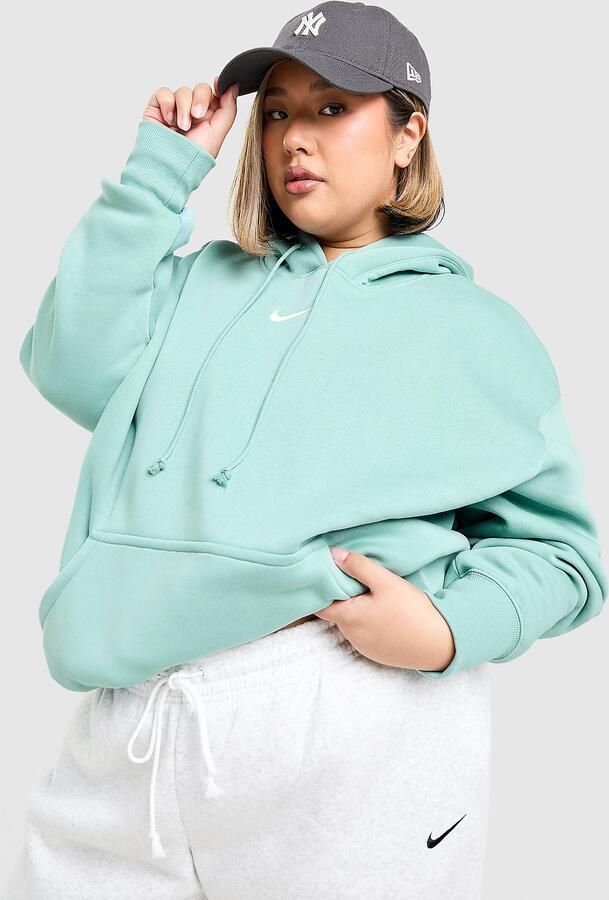 Nike Plus Size Phoenix Oversized Hoodie Groen- Dames Groen