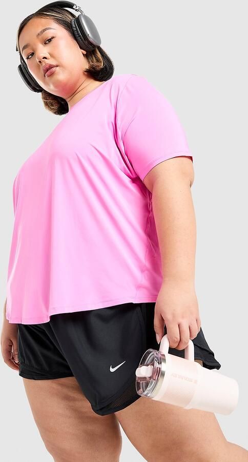 Nike Plus Size Run Tempo Shorts Zwart- Dames Zwart