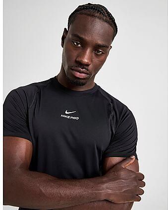 Nike Pro T-shirt Heren Black- Heren Black - Foto 4