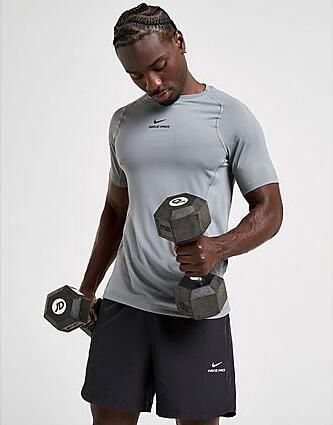Nike Pro T-shirt Heren Grey- Heren Grey