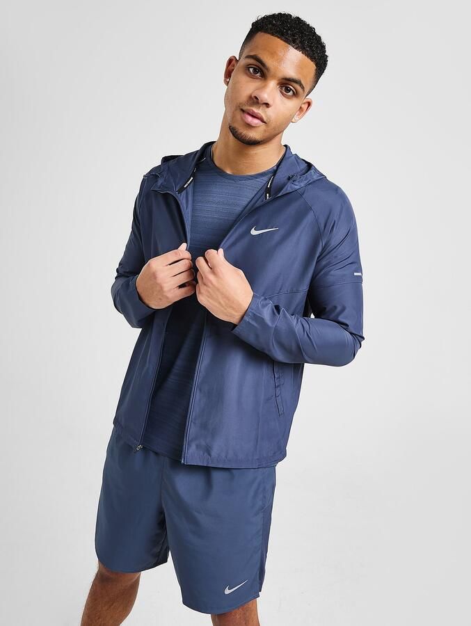 Nike Repel Hardloopjack voor heren Miler Blauw- Heren Blauw