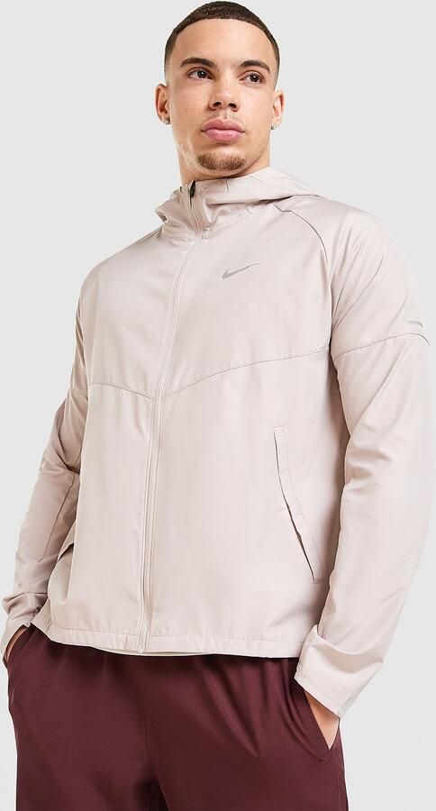 Nike Repel Hardloopjack voor heren Miler Bruin- Heren Bruin