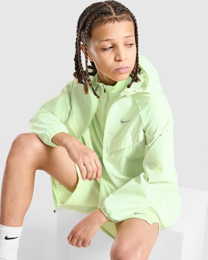Nike Repel trainingsjack met uv-bescherming voor kids Stride Groen
