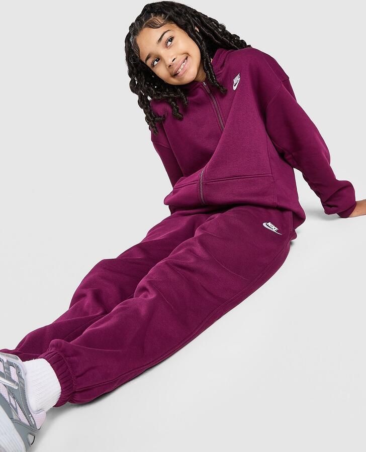 Nike Sportswear Club Fleece Loose Pants Unisex Trainingsbroeken rood Kleding - Foto 2