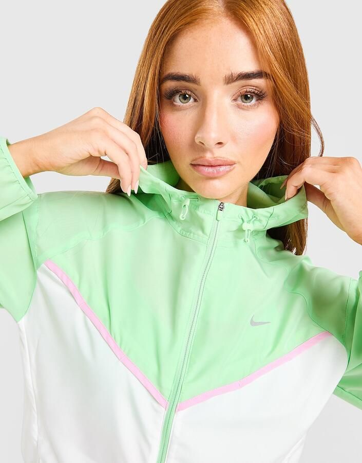 Nike Running Tempo Windrunner Jacket Groen- Dames Groen