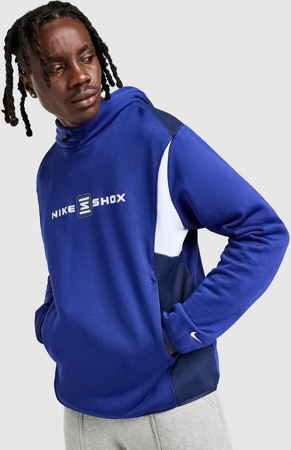 Nike Shox Overhead Hoodie Blauw- Heren Blauw