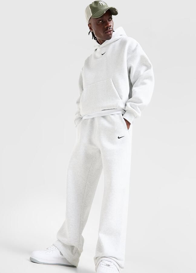 Nike Bungeebroek voor heren Solo fleece Grijs- Heren Grijs