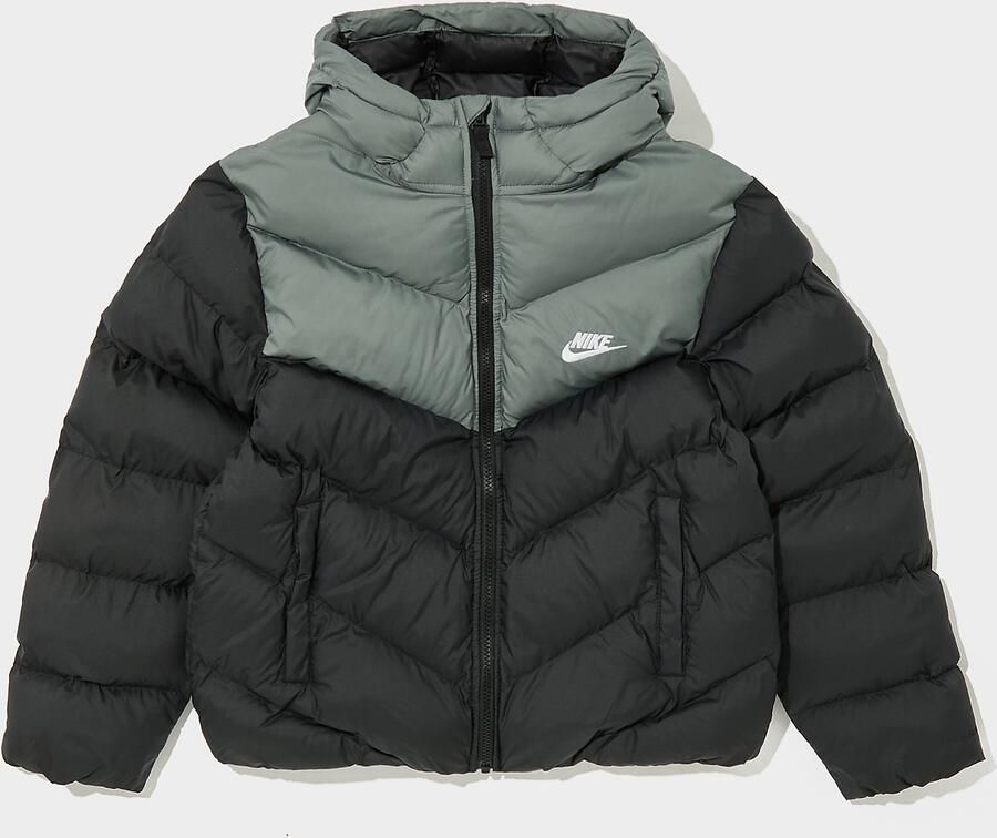 Nike Sportswear Colour Block Jacket Junior Zwart Kind Zwart