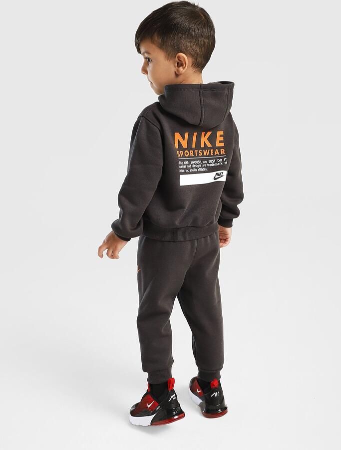 Nike Sportswear Overhead Tracksuit Infant Grijs
