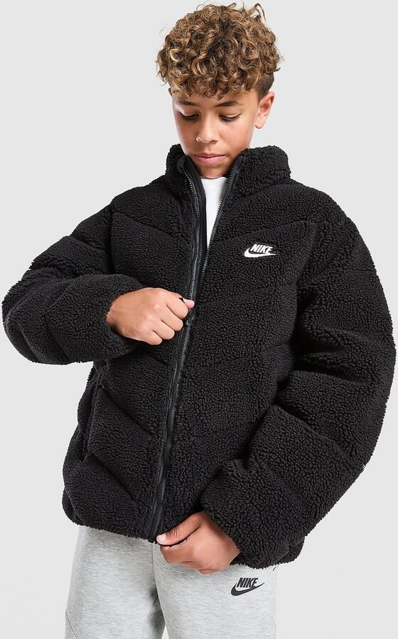 Nike Therma-FIT ruimvallend pufferjack voor kids Sportswear Zwart Kind Zwart