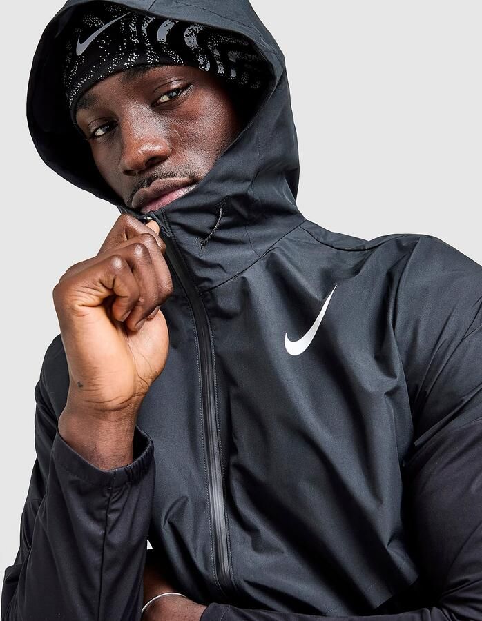 Nike Storm-FIT Aerogami hardloopjack voor heren AeroSwift Zwart- Heren Zwart