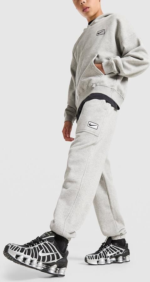 Nike Street Fleece Joggers Junior Grijs Kind Grijs