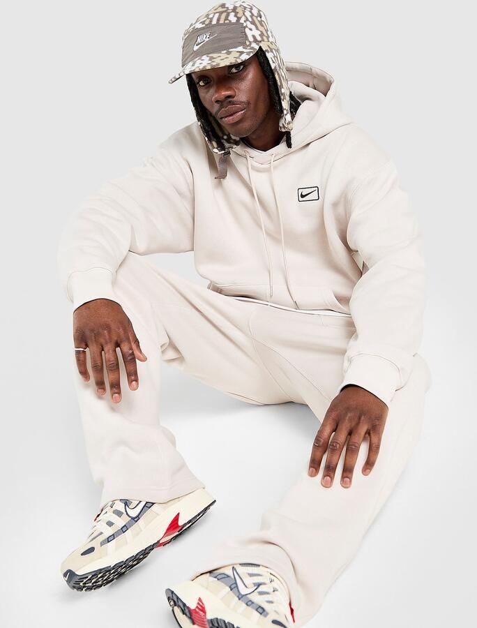 Nike Street Fleece Overhead Hoodie Bruin- Heren Bruin