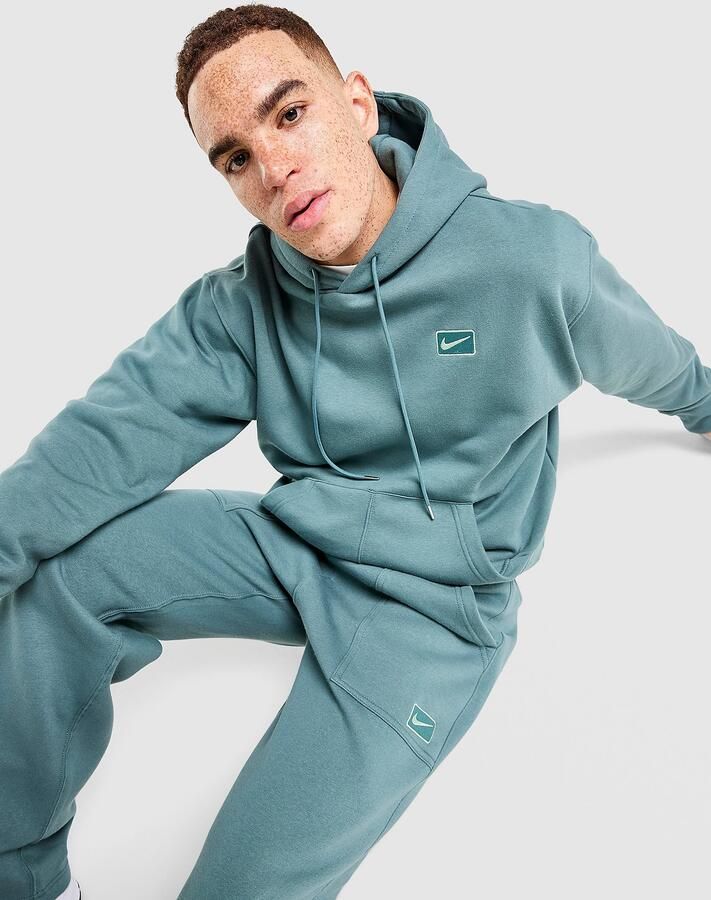 Nike Street Fleece Overhead Hoodie Grijs- Heren Grijs