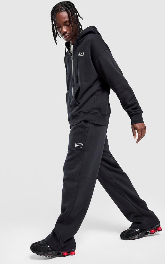 Nike Street Fleece Oversized Joggers Zwart- Heren Zwart