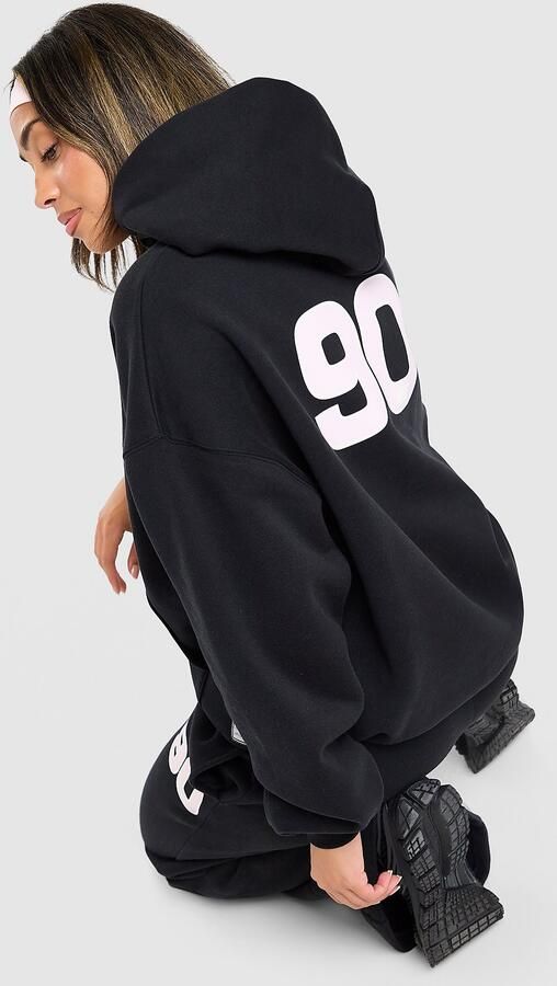 Nike Street Oversized Hoodie Zwart- Dames Zwart