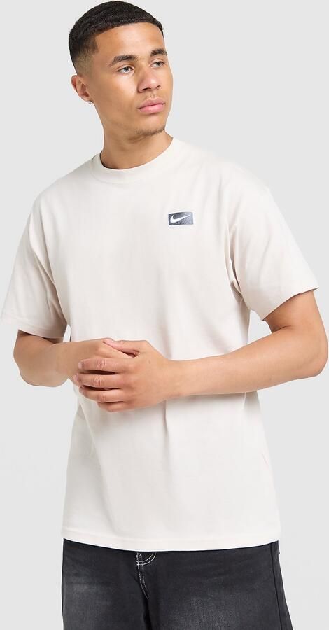 Nike Street T-Shirt Crème- Heren Crème