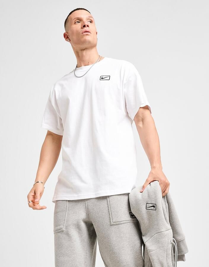 Nike Street T-Shirt Wit- Heren Wit