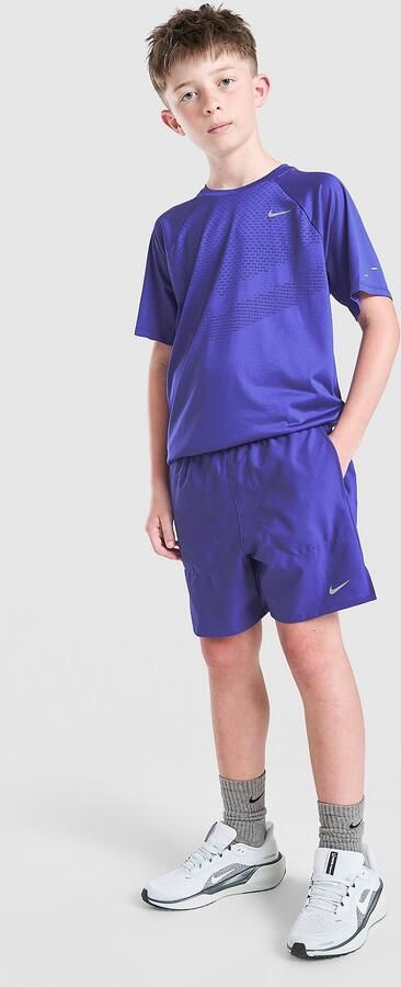Nike Stride Dri-FIT Shorts Junior Blauw