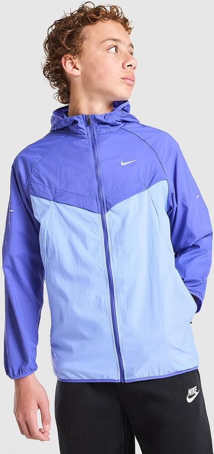 Nike Stride Jacket Junior Blauw Kind Blauw