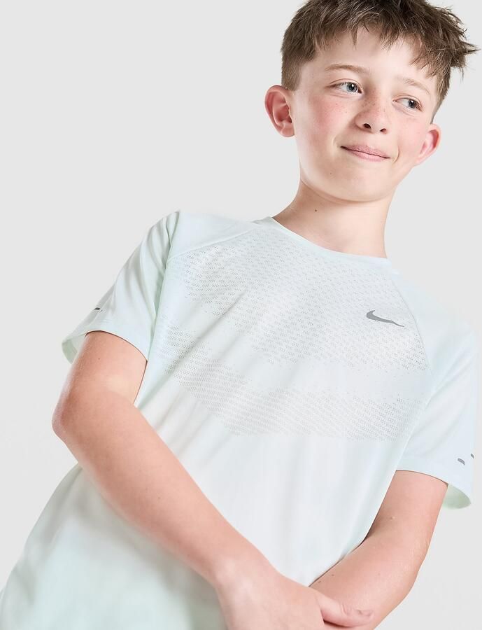 Nike Stride T-Shirt Junior Groen Kind Groen