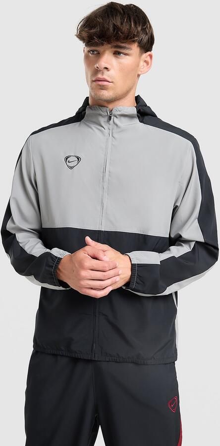 Nike Dri-FIT geweven voetbaltrainingsjack voor heren Strike Grijs- Heren Grijs