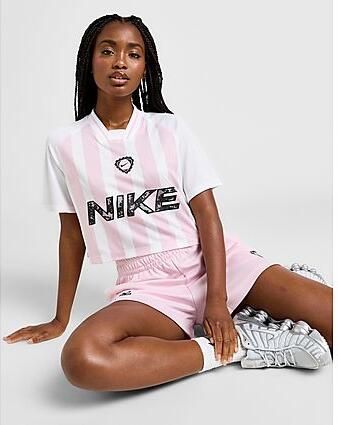 Nike Sportswear Shortsleeve Crop Football Trend Top Women Trainingspakken wit Maat XS Kleding - Foto 4