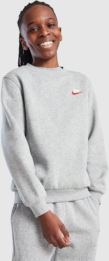 Nike Sweatshirt voor kids Sportswear Club Fleece Grijs