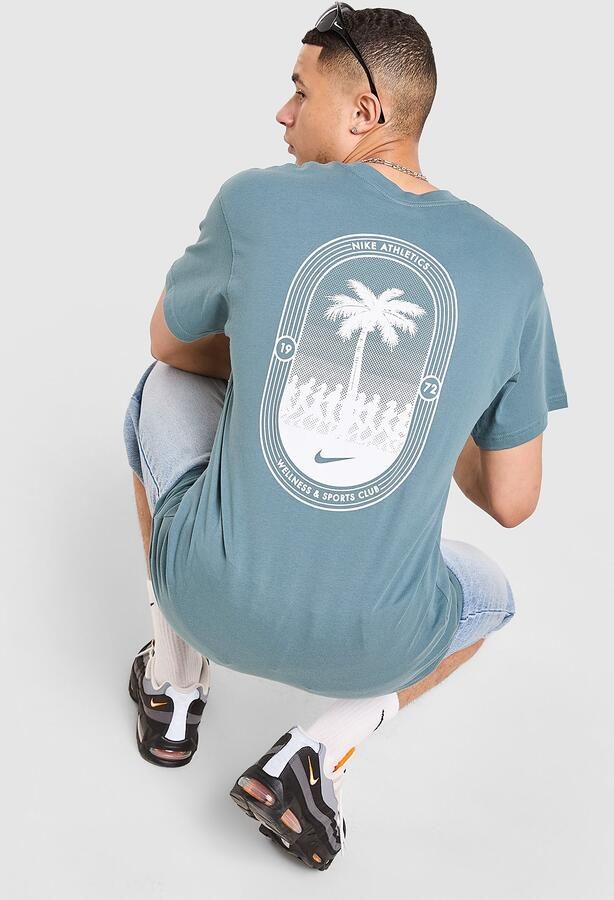 Nike T-shirt voor heren Sportswear Groen- Heren Groen