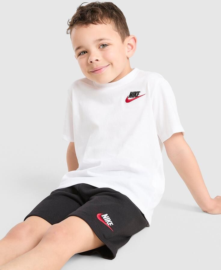 Nike T-Shirt Shorts Set Children Wit