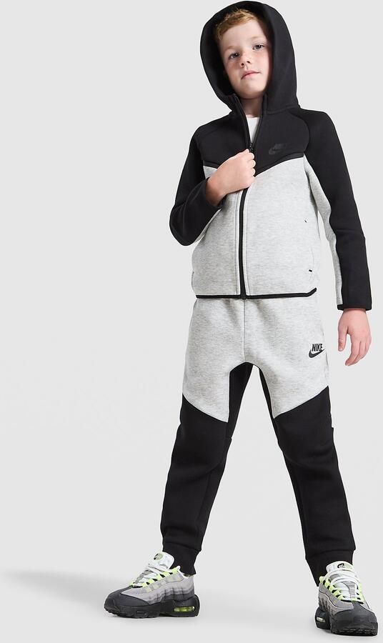 Nike Tech Fleece Tracksuit Children Zwart Kind Zwart