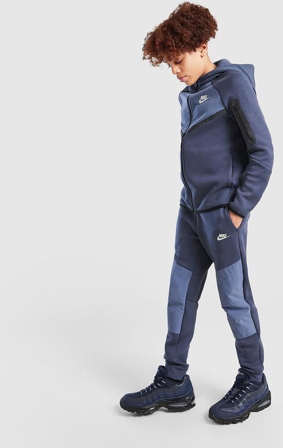 Nike Tech Mix Joggers Junior Blauw Kind Blauw