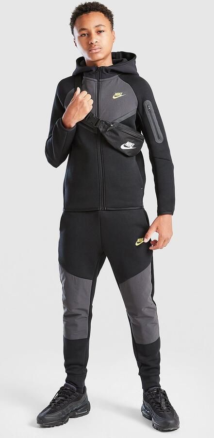 Nike Tech Mix Joggers Junior Zwart Kind Zwart