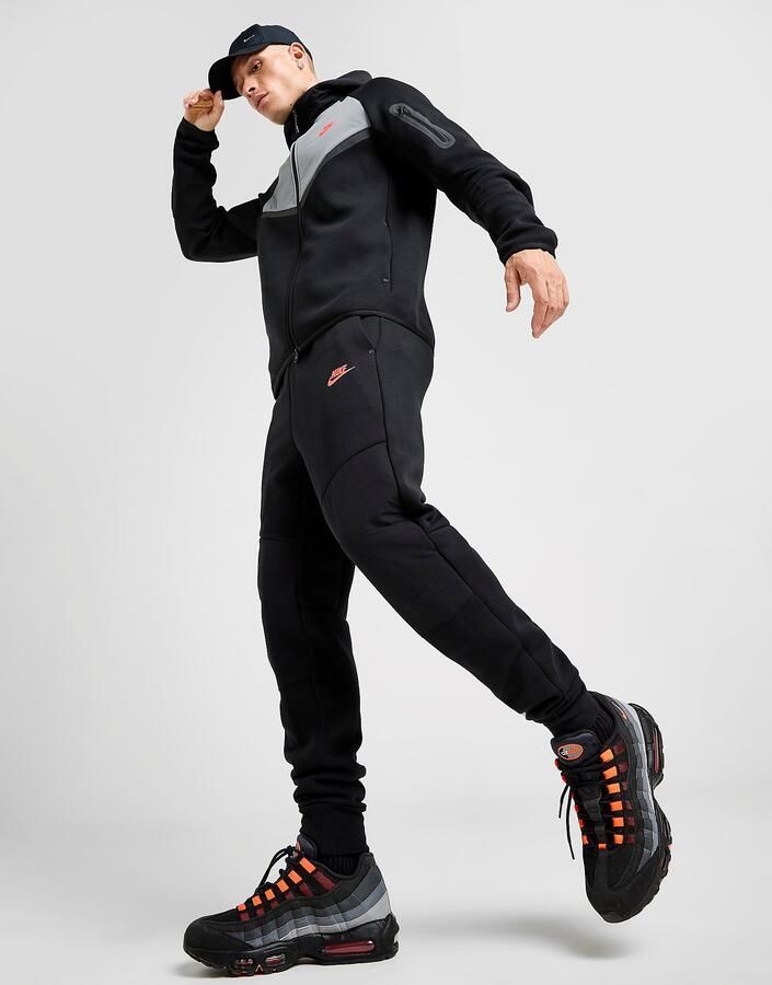 Nike Tech Mix Joggers Zwart- Heren Zwart