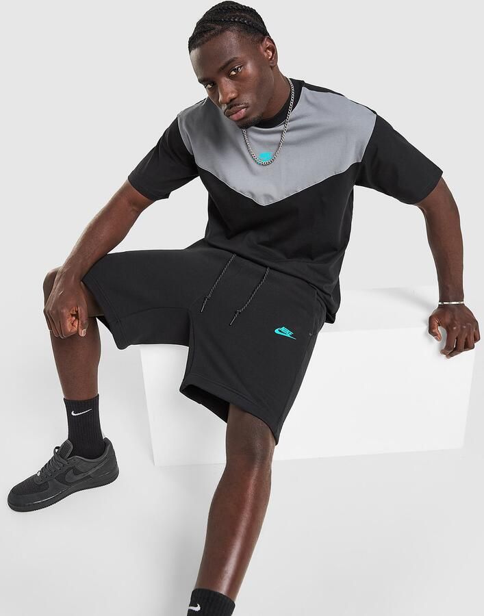 Nike Tech Mix Shorts Zwart- Heren Zwart