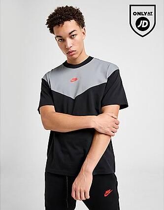 Nike Tech Mix T-Shirt Black- Heren Black