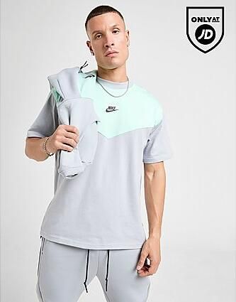 Nike Tech Mix T-Shirt Grey- Heren Grey