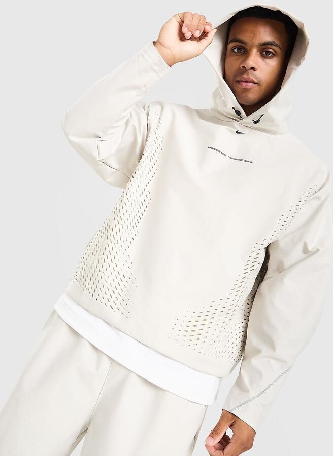 Nike Tech Shori Performance Hoodie Wit- Heren Wit