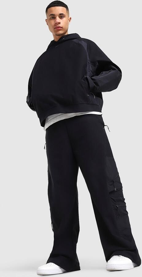 Nike Tech Utility Overhead Hoodie Zwart- Heren Zwart