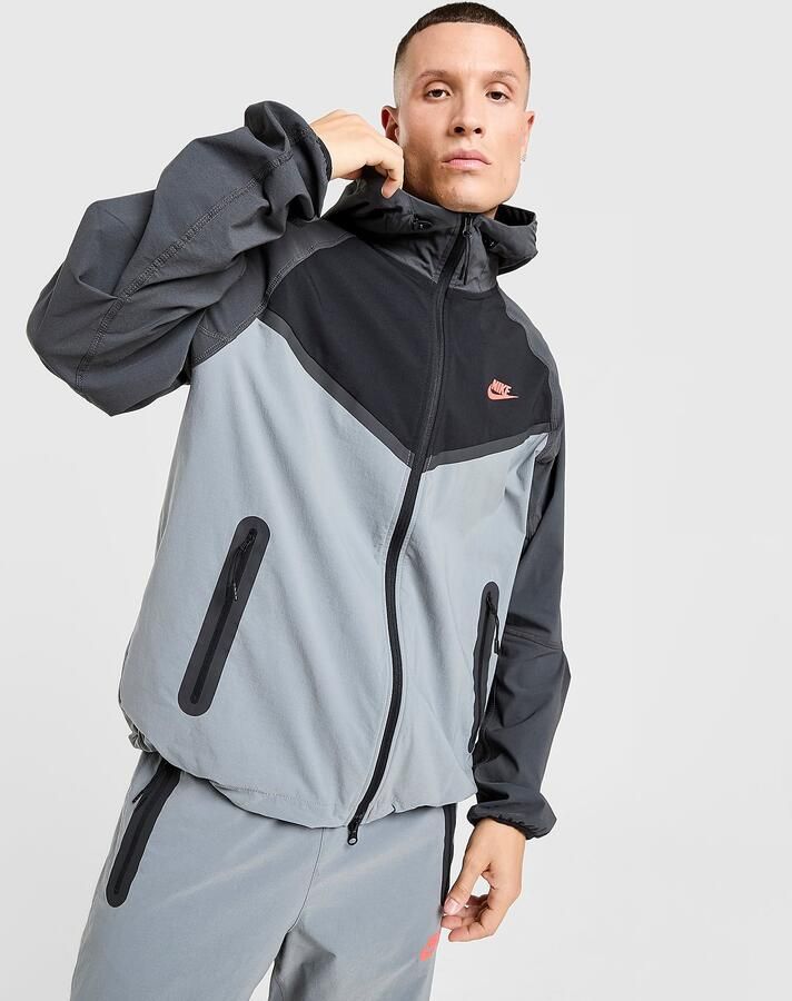 Nike Tech Woven Jacket Heren Grijs- Heren Grijs