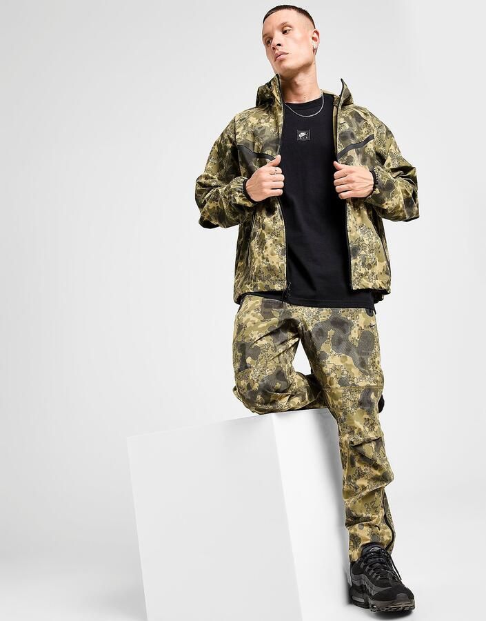 Nike Tech Dri-FIT Woven Camo Windrunner Oversized Jacket Men Trainingspakken camouflage Maat XL Kleding - Foto 2